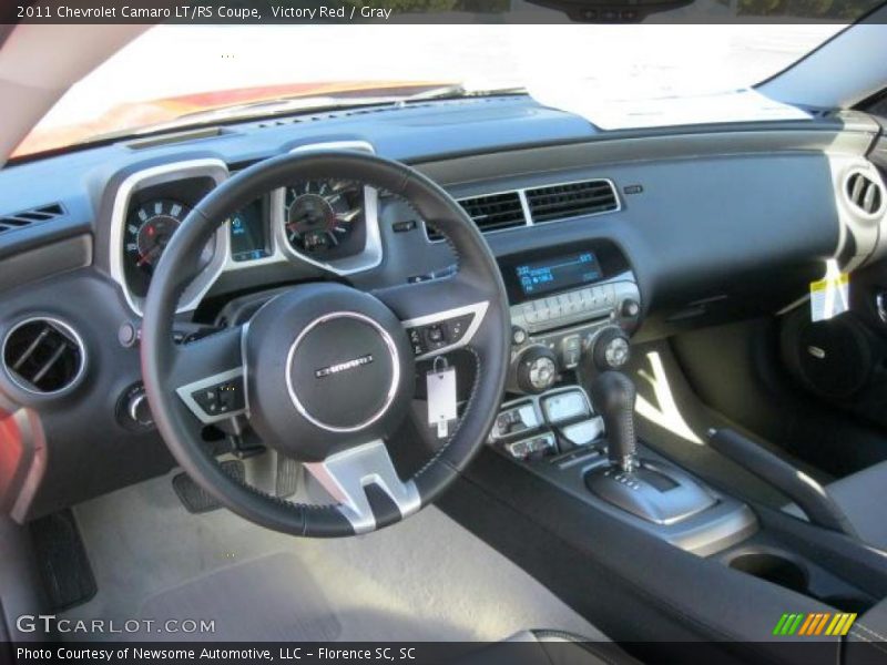 Victory Red / Gray 2011 Chevrolet Camaro LT/RS Coupe