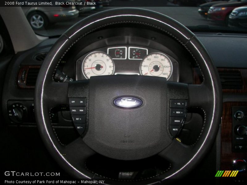 Black Clearcoat / Black 2008 Ford Taurus Limited