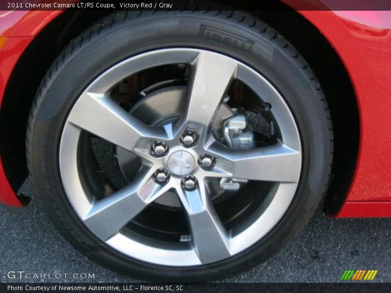 Victory Red / Gray 2011 Chevrolet Camaro LT/RS Coupe
