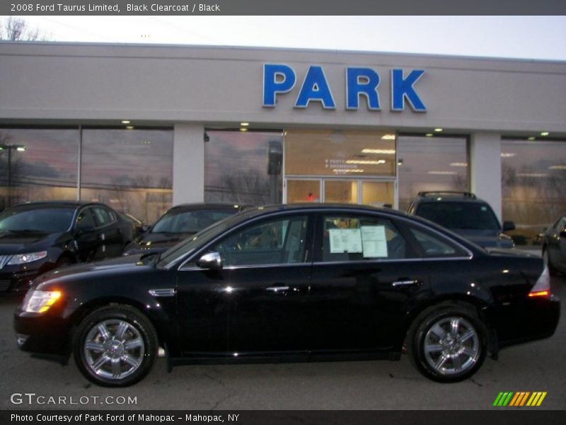 Black Clearcoat / Black 2008 Ford Taurus Limited