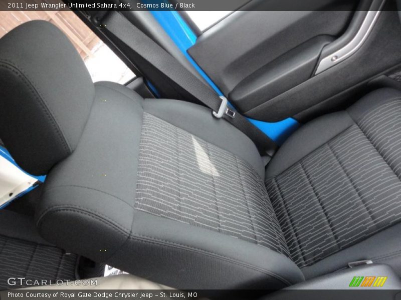 Cosmos Blue / Black 2011 Jeep Wrangler Unlimited Sahara 4x4