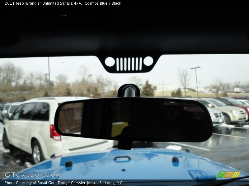 Cosmos Blue / Black 2011 Jeep Wrangler Unlimited Sahara 4x4