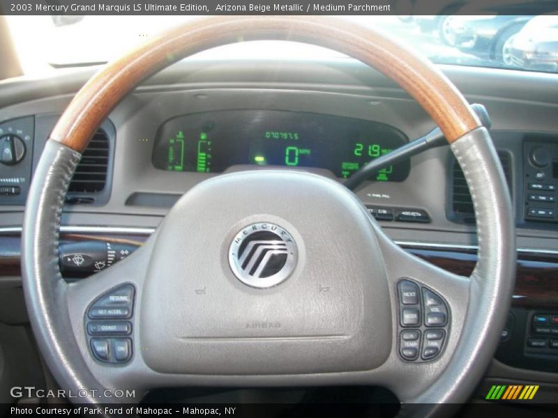 Arizona Beige Metallic / Medium Parchment 2003 Mercury Grand Marquis LS Ultimate Edition