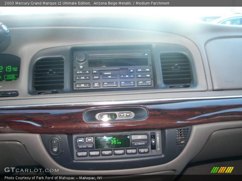 Arizona Beige Metallic / Medium Parchment 2003 Mercury Grand Marquis LS Ultimate Edition