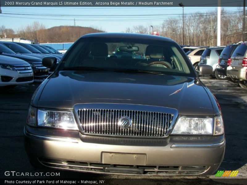 Arizona Beige Metallic / Medium Parchment 2003 Mercury Grand Marquis LS Ultimate Edition