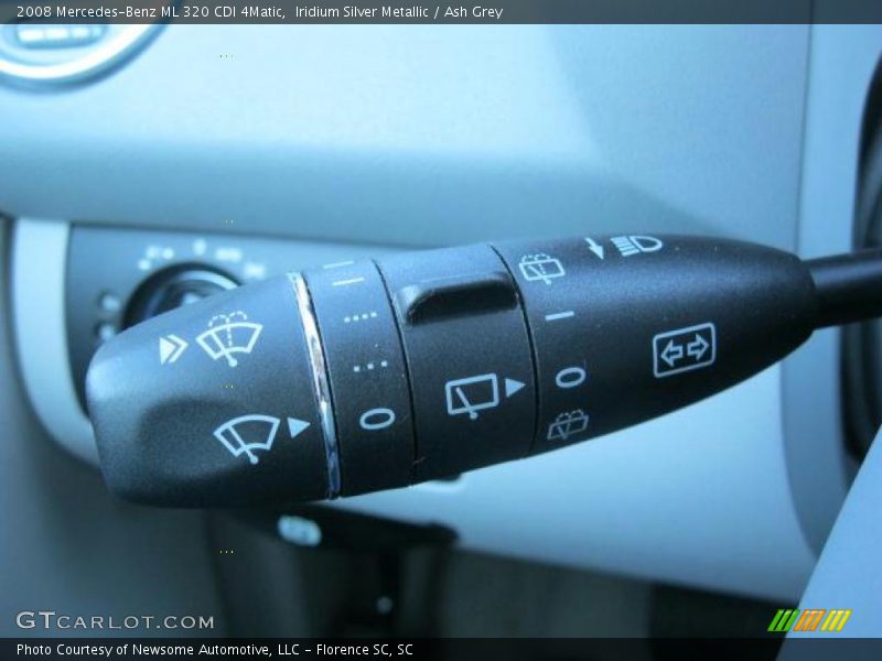 Iridium Silver Metallic / Ash Grey 2008 Mercedes-Benz ML 320 CDI 4Matic