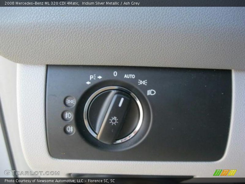 Iridium Silver Metallic / Ash Grey 2008 Mercedes-Benz ML 320 CDI 4Matic