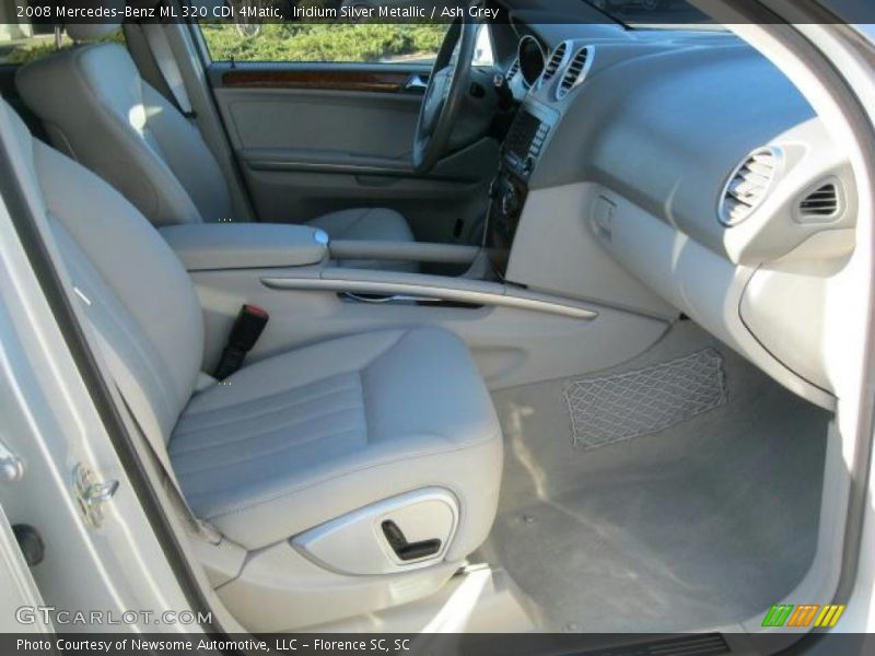 Iridium Silver Metallic / Ash Grey 2008 Mercedes-Benz ML 320 CDI 4Matic