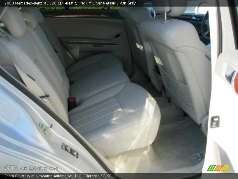 Iridium Silver Metallic / Ash Grey 2008 Mercedes-Benz ML 320 CDI 4Matic