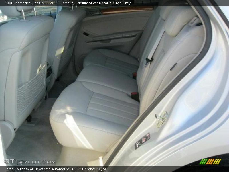 Iridium Silver Metallic / Ash Grey 2008 Mercedes-Benz ML 320 CDI 4Matic