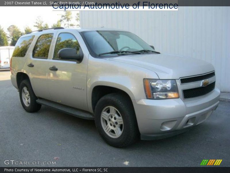 Silver Birch Metallic / Ebony 2007 Chevrolet Tahoe LS