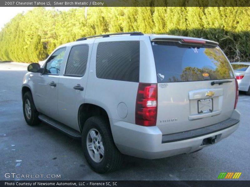 Silver Birch Metallic / Ebony 2007 Chevrolet Tahoe LS