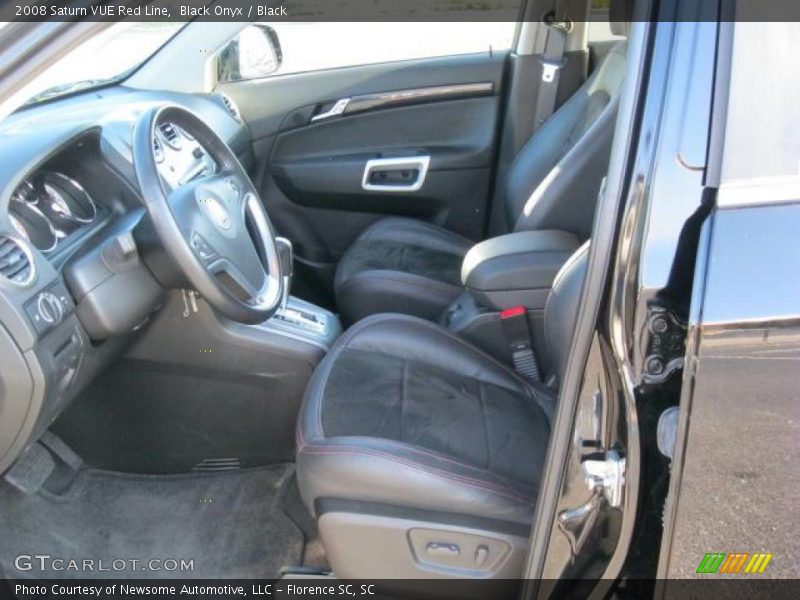 Black Onyx / Black 2008 Saturn VUE Red Line