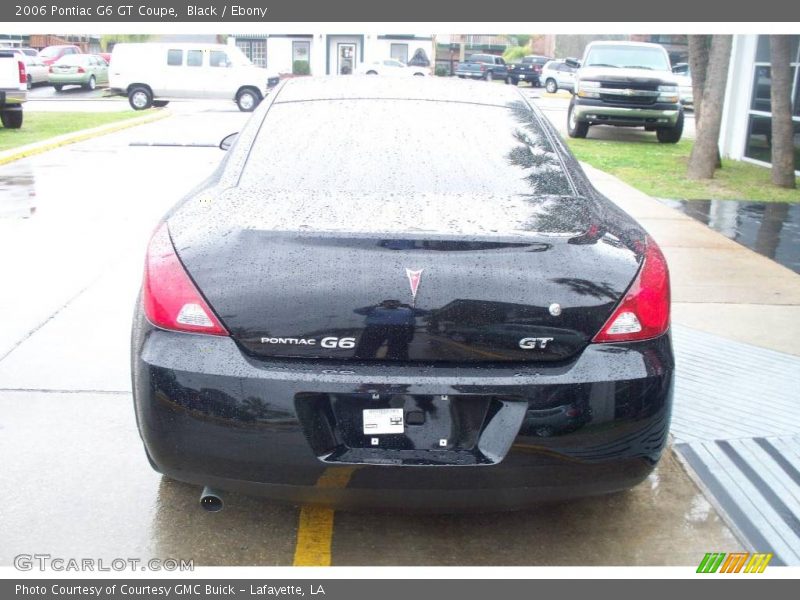 Black / Ebony 2006 Pontiac G6 GT Coupe