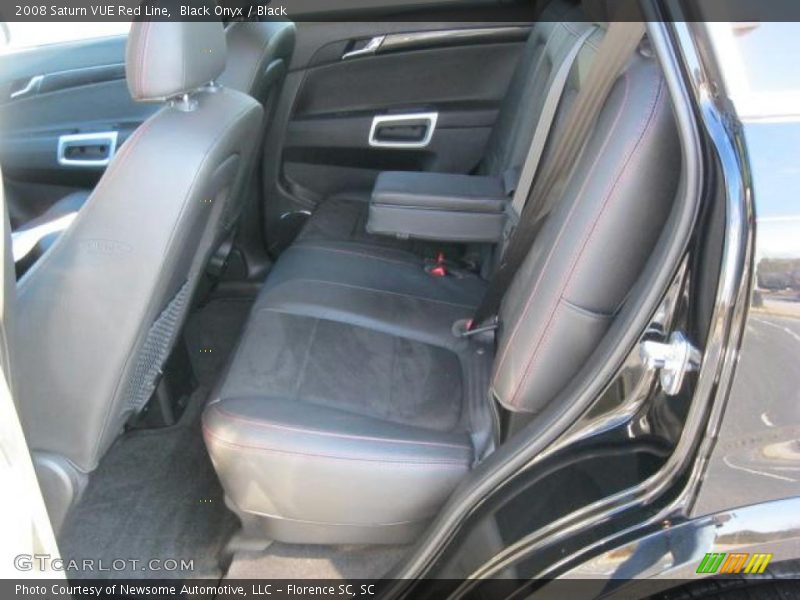 Black Onyx / Black 2008 Saturn VUE Red Line