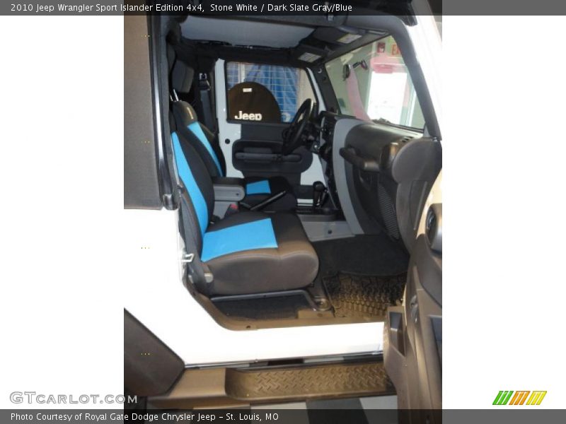  2010 Wrangler Sport Islander Edition 4x4 Dark Slate Gray/Blue Interior