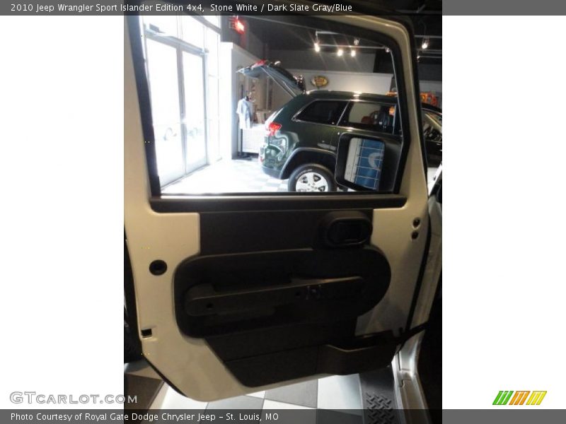 Stone White / Dark Slate Gray/Blue 2010 Jeep Wrangler Sport Islander Edition 4x4