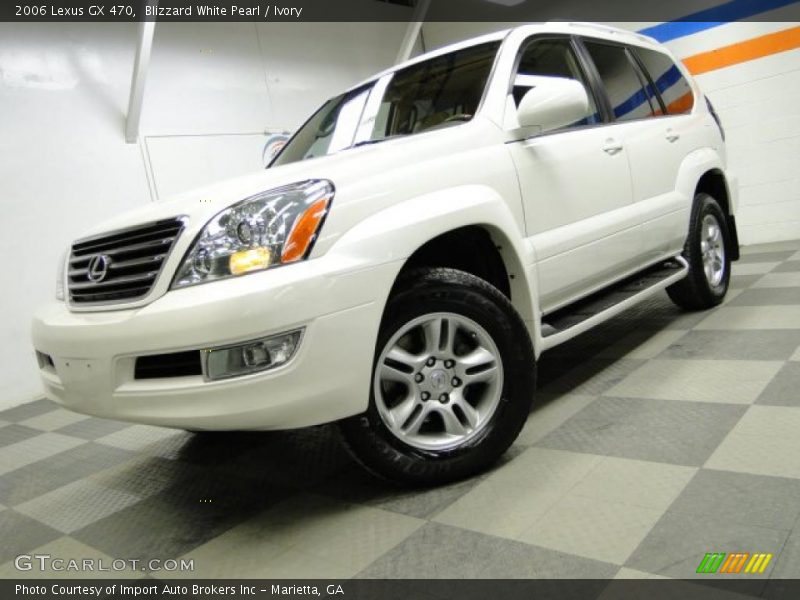 Blizzard White Pearl / Ivory 2006 Lexus GX 470