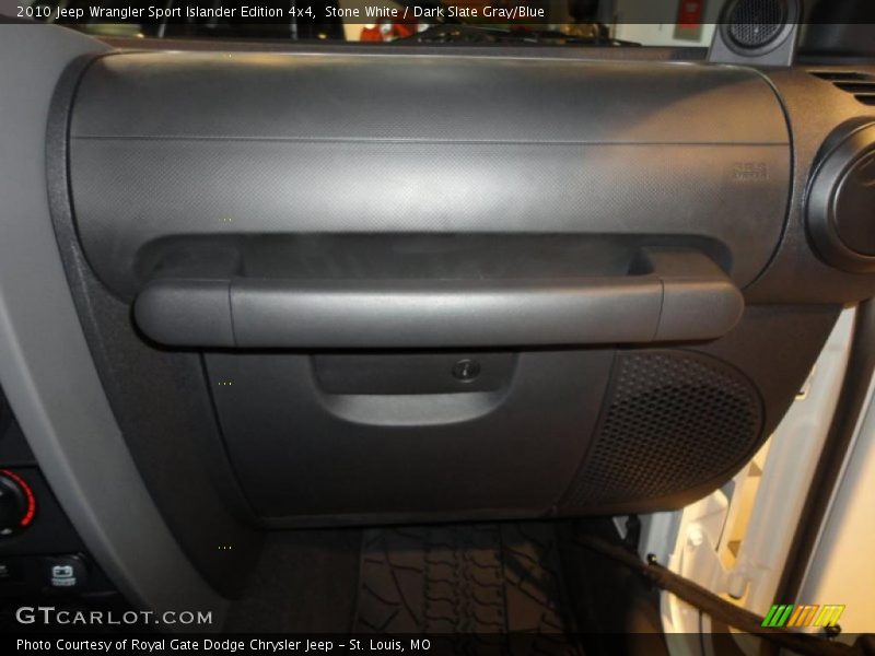 Stone White / Dark Slate Gray/Blue 2010 Jeep Wrangler Sport Islander Edition 4x4