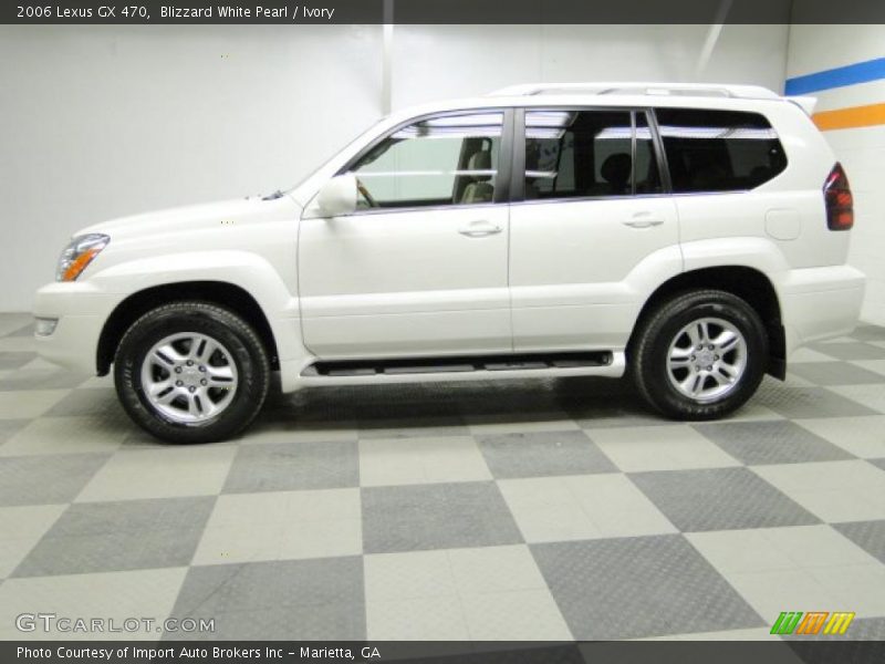 Blizzard White Pearl / Ivory 2006 Lexus GX 470