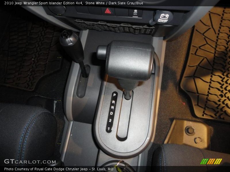 Stone White / Dark Slate Gray/Blue 2010 Jeep Wrangler Sport Islander Edition 4x4