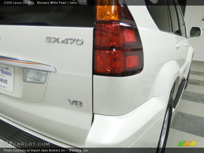 Blizzard White Pearl / Ivory 2006 Lexus GX 470