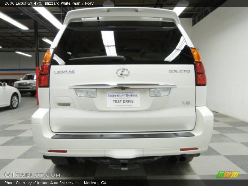 Blizzard White Pearl / Ivory 2006 Lexus GX 470