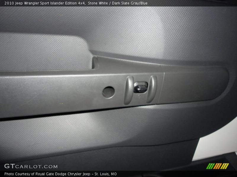Stone White / Dark Slate Gray/Blue 2010 Jeep Wrangler Sport Islander Edition 4x4