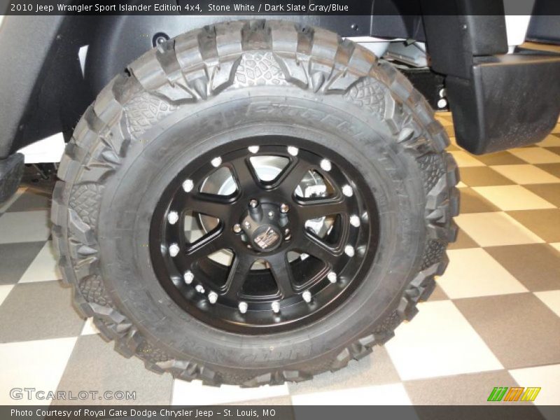 Custom Wheels of 2010 Wrangler Sport Islander Edition 4x4