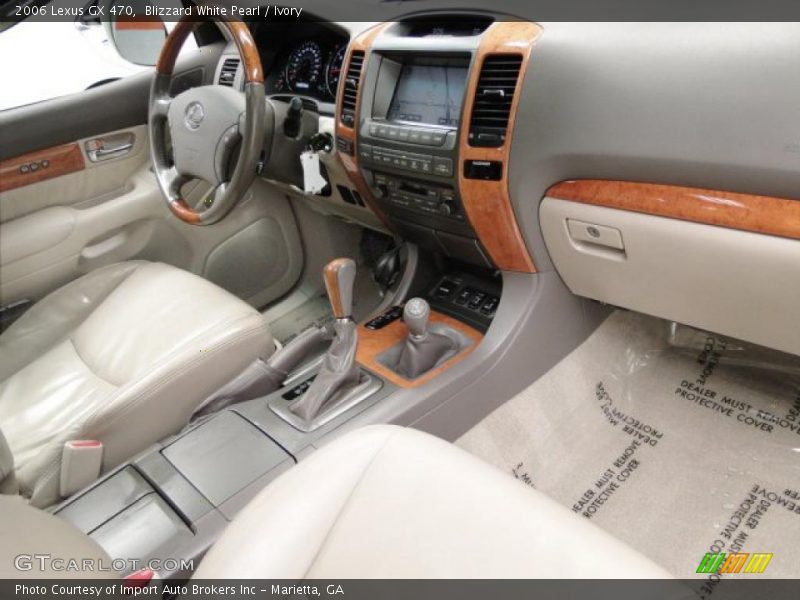 Blizzard White Pearl / Ivory 2006 Lexus GX 470