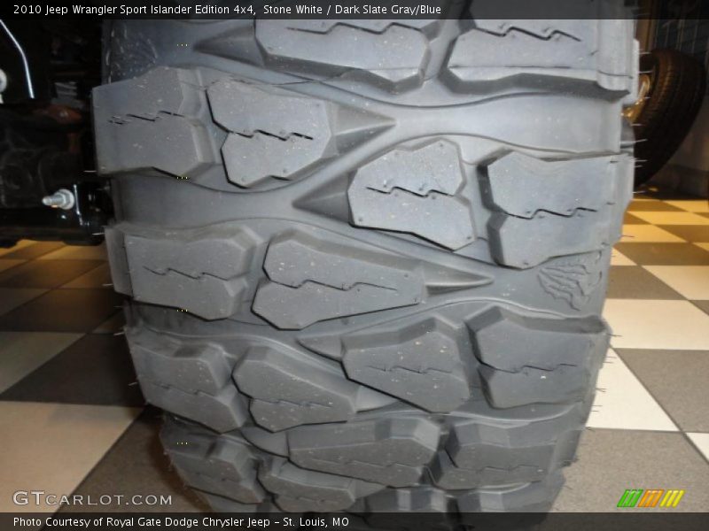 Stone White / Dark Slate Gray/Blue 2010 Jeep Wrangler Sport Islander Edition 4x4