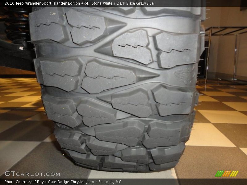 Stone White / Dark Slate Gray/Blue 2010 Jeep Wrangler Sport Islander Edition 4x4