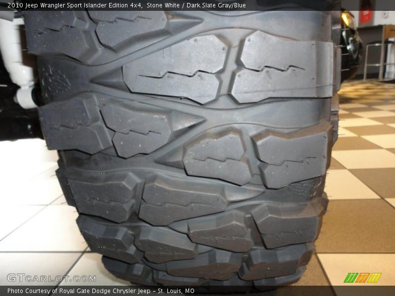 Stone White / Dark Slate Gray/Blue 2010 Jeep Wrangler Sport Islander Edition 4x4