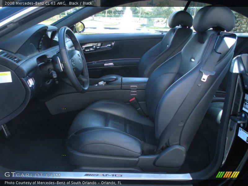  2008 CL 63 AMG Black Interior