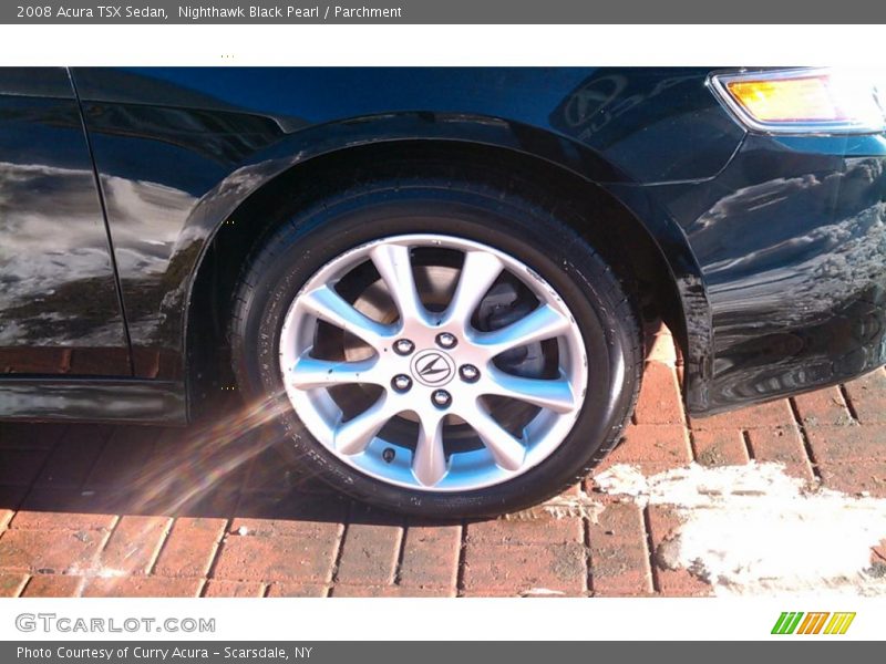 Nighthawk Black Pearl / Parchment 2008 Acura TSX Sedan