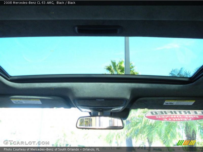 Black / Black 2008 Mercedes-Benz CL 63 AMG