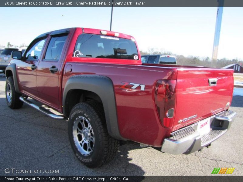 Cherry Red Metallic / Very Dark Pewter 2006 Chevrolet Colorado LT Crew Cab