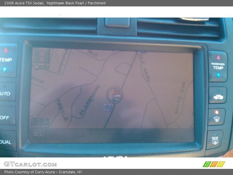 Nighthawk Black Pearl / Parchment 2008 Acura TSX Sedan