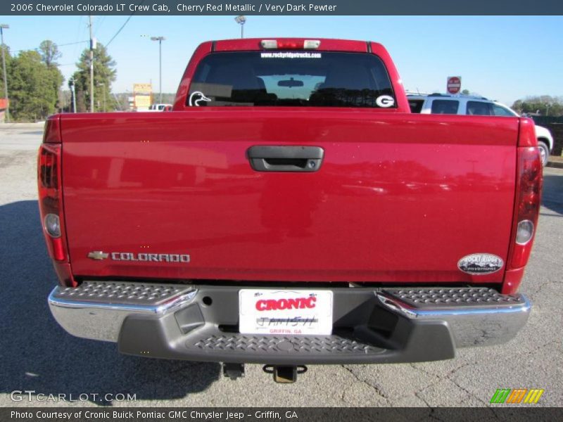 Cherry Red Metallic / Very Dark Pewter 2006 Chevrolet Colorado LT Crew Cab