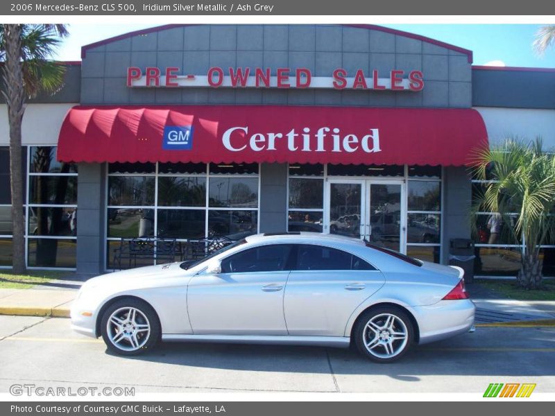 Iridium Silver Metallic / Ash Grey 2006 Mercedes-Benz CLS 500