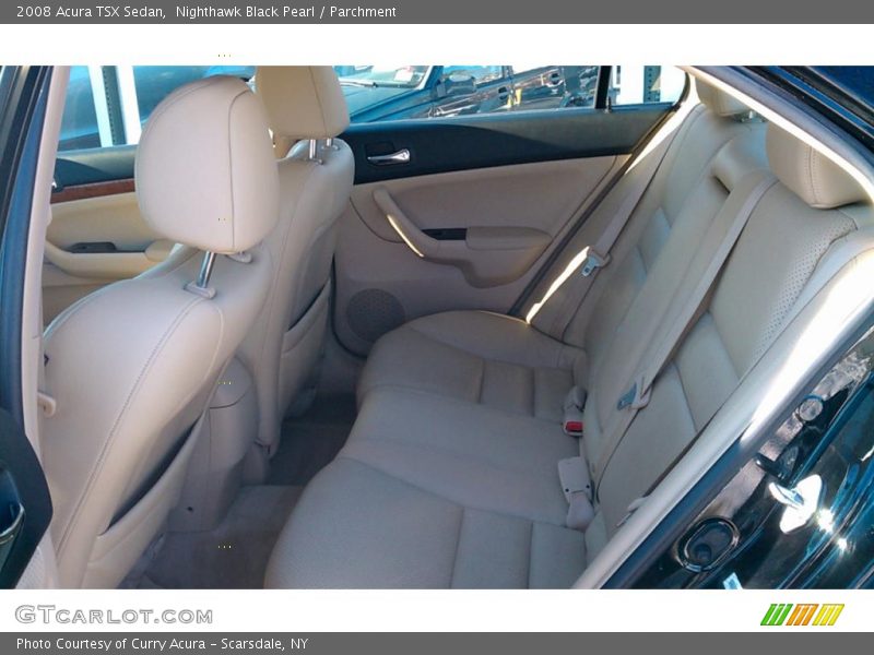 Nighthawk Black Pearl / Parchment 2008 Acura TSX Sedan