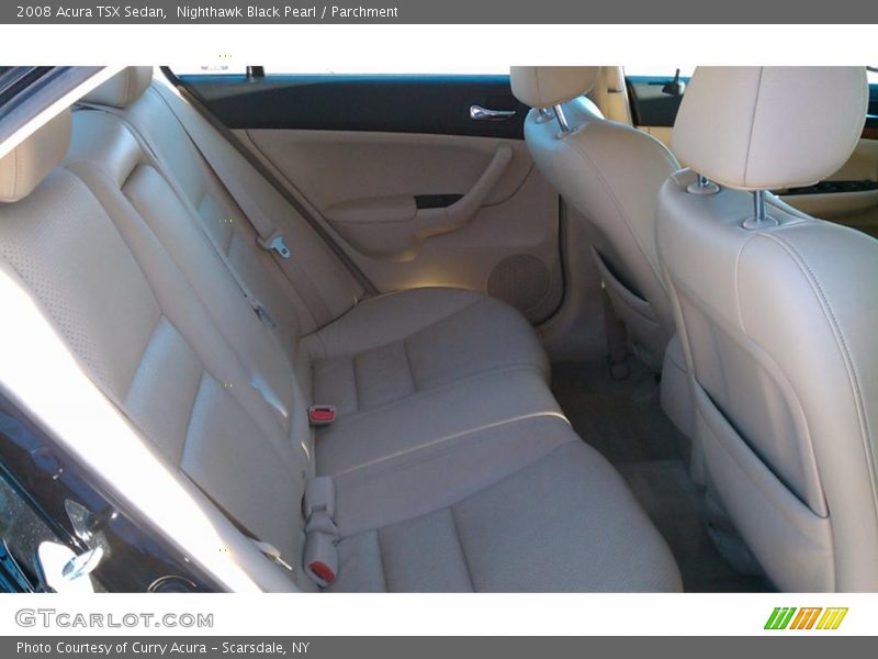 Nighthawk Black Pearl / Parchment 2008 Acura TSX Sedan