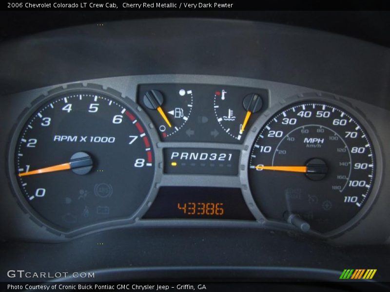  2006 Colorado LT Crew Cab LT Crew Cab Gauges