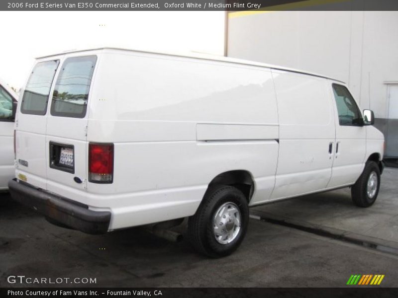 Oxford White / Medium Flint Grey 2006 Ford E Series Van E350 Commercial Extended