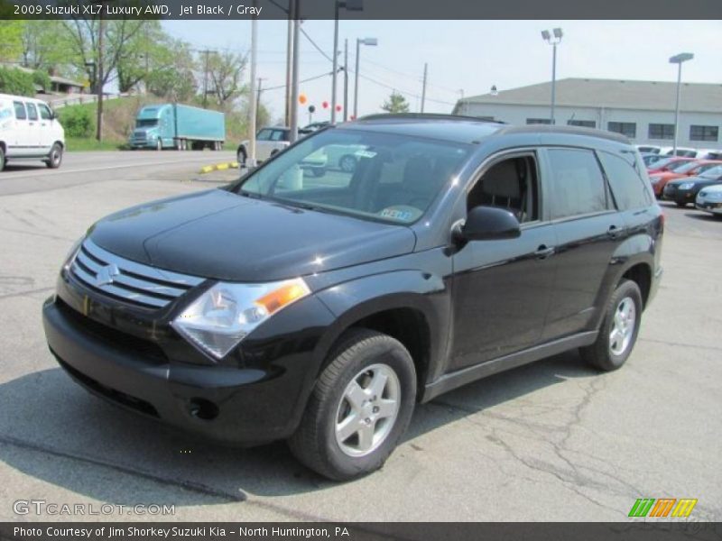 Jet Black / Gray 2009 Suzuki XL7 Luxury AWD