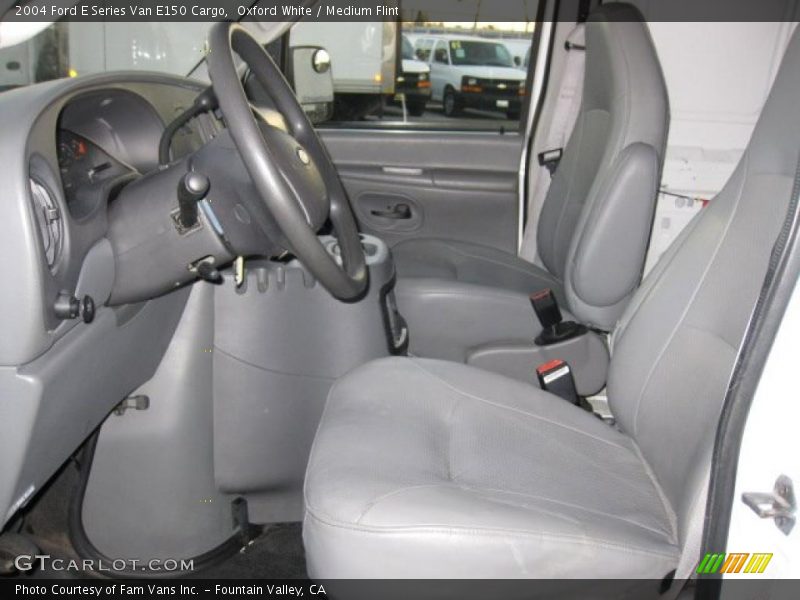  2004 E Series Van E150 Cargo Medium Flint Interior