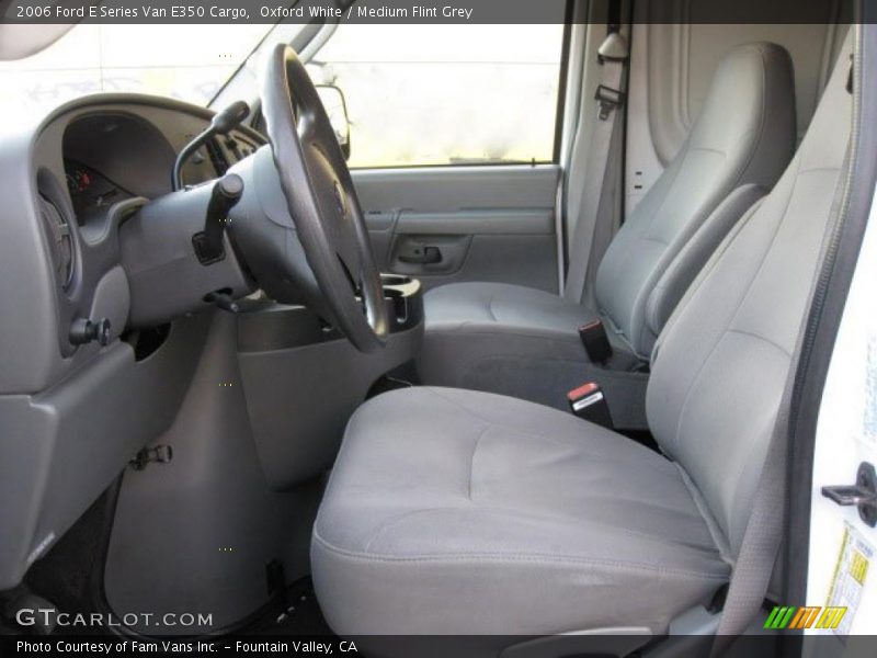 Oxford White / Medium Flint Grey 2006 Ford E Series Van E350 Cargo