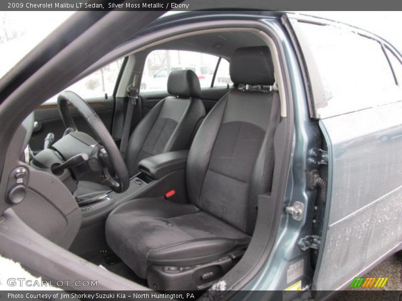 Silver Moss Metallic / Ebony 2009 Chevrolet Malibu LT Sedan