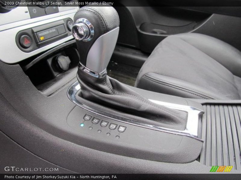 Silver Moss Metallic / Ebony 2009 Chevrolet Malibu LT Sedan
