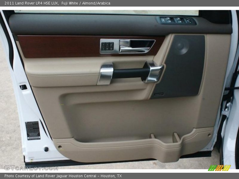 Fuji White / Almond/Arabica 2011 Land Rover LR4 HSE LUX